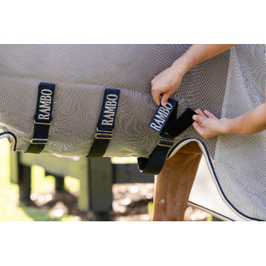 Vliegendeken Horseware Rambo Protector Integrated Vliegendeken Horseware Rambo Protector Integrated