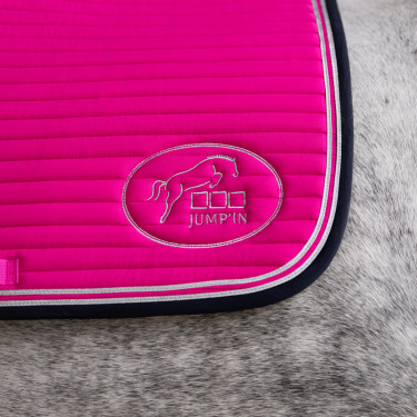 Jump'In Balthazar zadeldek Fuchsia / marineblauw Roze