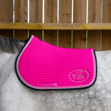 Jump'In Balthazar zadeldek Fuchsia / marineblauw Roze