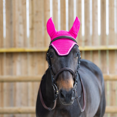 Bonnet Jump'In Balthazar Fuchsia / zwart Roze