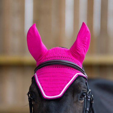 Bonnet Jump'In Balthazar Fuchsia / zwart Roze