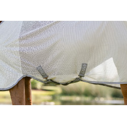 Vliegendeken Horseware Amigo Bug Rug Pony Zilver / titaniumgrijs / zilver Vliegendeken Horseware Amigo Bug Rug Pony Zilver / titaniumgrijs / zilver