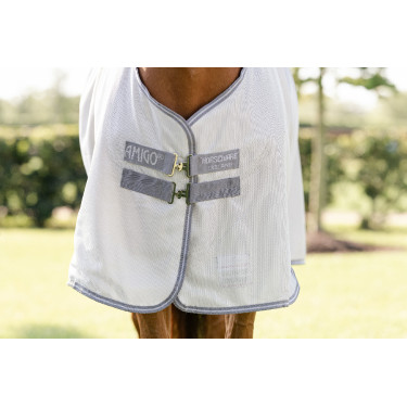 Vliegendeken Horseware Amigo Bug Rug Zilver / titaniumgrijs / zilver