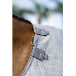 Vliegendeken Horseware Amigo Bug Buster Zilver / titaniumgrijs / zilver Vliegendeken Horseware Amigo Bug Buster Zilver / titaniumgrijs / zilver