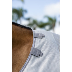 Vliegendeken Horseware Amigo Bug Buster Zilver / titaniumgrijs / zilver Vliegendeken Horseware Amigo Bug Buster Zilver / titaniumgrijs / zilver