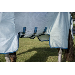 Vliegendeken Horseware Amigo Bug Buster Hemelsblauw / marineblauw / elektrisch blauw