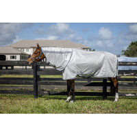 Vliegendeken Horseware Amigo Bug Rug XL Plus Zilver / titaniumgrijs / zilver