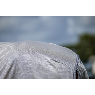 Vliegendeken Horseware Amigo Bug Rug XL Plus Zilver / titaniumgrijs / zilver Vliegendeken Horseware Amigo Bug Rug XL Plus Zilver / titaniumgrijs / zilver