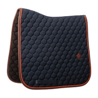 Zadeldoek Kentucky Onion quilt Leer Neon Marine Marineblauw Zadeldoek Kentucky Onion quilt Leer Neon Marine Marineblauw