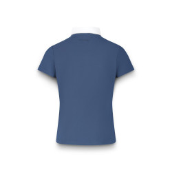 Wedstrijdpolo Kentucky Osaka korte mouwen jongen Marine Marineblauw Wedstrijdpolo Kentucky Osaka korte mouwen jongen Marine Marineblauw