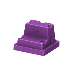 Montoir Easy Step La Gee 2 treden Violet