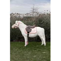 Zadeldek Kentucky Glitter Eenhoorn Lichtroze