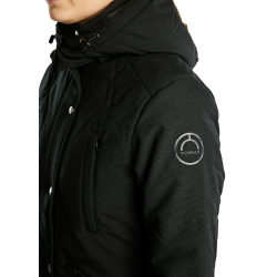 Jas Montar extra lang Dicte dames Zwart