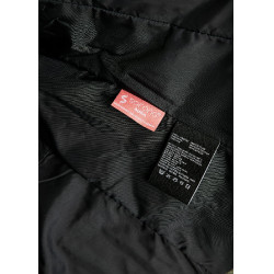 Jas Montar extra lang Dicte dames Zwart