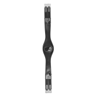 Lederen zadelsingel Waldhausen Zwart