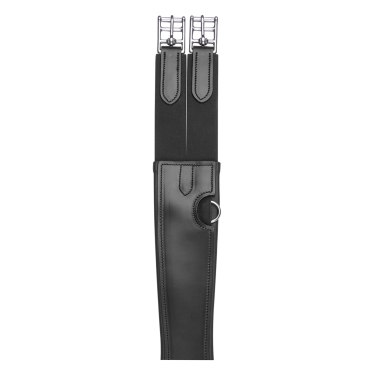 Lederen zadelsingel Waldhausen Zwart