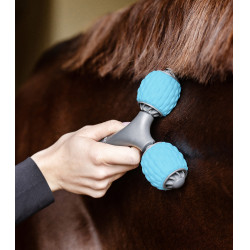 Dubbele massagerollen Waldhausen Health + Care Blauw