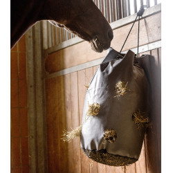 Waldhausen hooinet met gaasbodem Grijs Waldhausen hooinet met gaasbodem Grijs