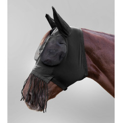 Waldhausen Puck anti-vlieg masker met neusfranjes