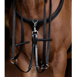 Waldhausen X-Line borsttuig met lange brug Zwart Waldhausen X-Line borsttuig met lange brug Zwart