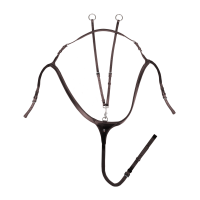 Waldhausen X-Line borsttuig met lange brug Zwart
