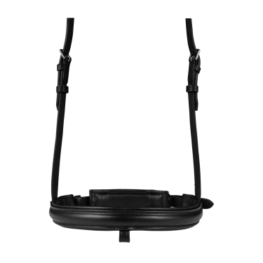 Bridon Waldhausen X-Line Stockholm gecombineerde pull back neusriem Zwart