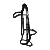 Waldhausen X-Line Relaxation hoofdstel met anatomische neusriem Zwart Waldhausen X-Line Relaxation hoofdstel met anatomische neusriem Zwart