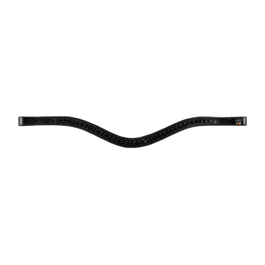 Waldhausen X-Line Relaxation hoofdstel met anatomische neusriem Zwart