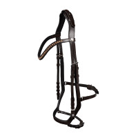 Waldhausen X-Line Relaxation hoofdstel met anatomische neusriem Bruin