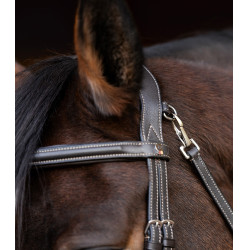 Bridon Waldhausen X-Line Work gecombineerde neusriem Bruin