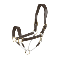 Lederen halster Waldhausen S-Line Royal Bruin