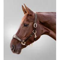 Lederen halster Waldhausen S-Line Royal Bruin