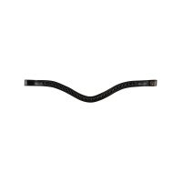 Waldhausen S-Line Blackshine gelakte hoofdstel met gecombineerde pull back neusriem Zwart Waldhausen S-Line Blackshine gelakte hoofdstel met gecombineerde pull back neusriem Zwart