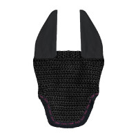 GEM Mesh korte oornetje Zwart / roze