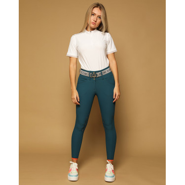 Gordel GEM Zaza Zilverkleurig Grijs