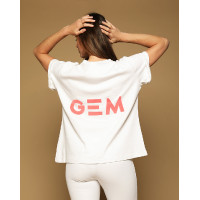 T-shirt GEM Eclair Wit T-shirt GEM Eclair Wit