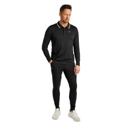 Montar MoBen rijbroek met kniestukken voor heren Zwart