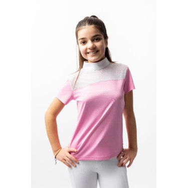 Wedstrijdpolo Horze Kaya kind strass Wedstrijdpolo Horze Kaya kind strass