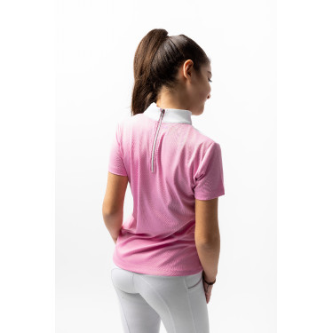 Wedstrijdpolo Horze Kaya kind strass Wedstrijdpolo Horze Kaya kind strass