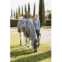 Deken tegen eczeem Horze Mountain Essence UV Lichtgrijs