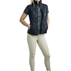 Mouwloze donsjas Hybrid Montar MoMary gun metals crystals dames Marine Marineblauw Mouwloze donsjas Hybrid Montar MoMary gun metals crystals dames Marine Marineblauw