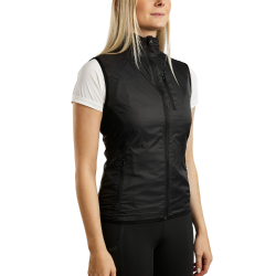 Mouwloos lichtgewicht MoRegina-vest Foil-logo dames