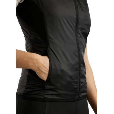 Mouwloos lichtgewicht MoRegina-vest Foil-logo dames Mouwloos lichtgewicht MoRegina-vest Foil-logo dames