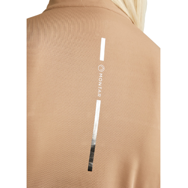 Mouwloze polo Montar MoStar met mesh inzetstukken voor dames Mouwloze polo Montar MoStar met mesh inzetstukken voor dames