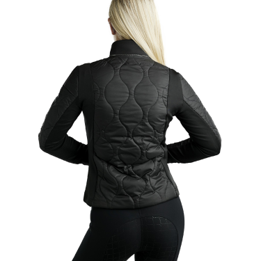 Hybride jas Montar MoMary kristallen gun metal dames Hybride jas Montar MoMary kristallen gun metal dames