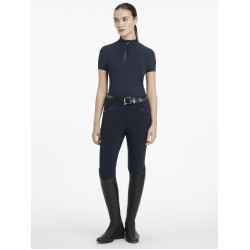 Basislaag LeMieux Classique met korte mouwen Marine Marineblauw