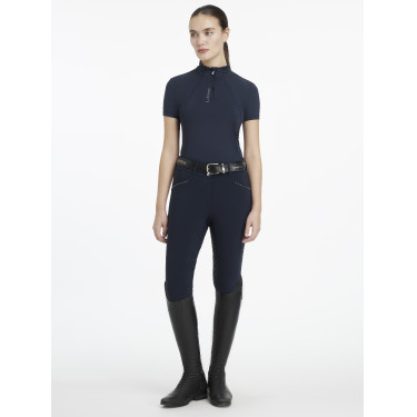 Basislaag LeMieux Classique met korte mouwen Marine Marineblauw