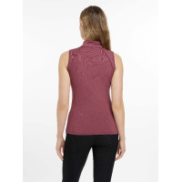 Base Layer LeMieux Maria mesh mouwloos Blauw schemer