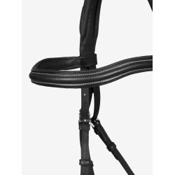 Arika LeMieux hoofdstel met gespleten neusriem Zwart