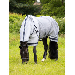 Vliegendeken Kudos LeMieux AeroGuard Grijs / marine